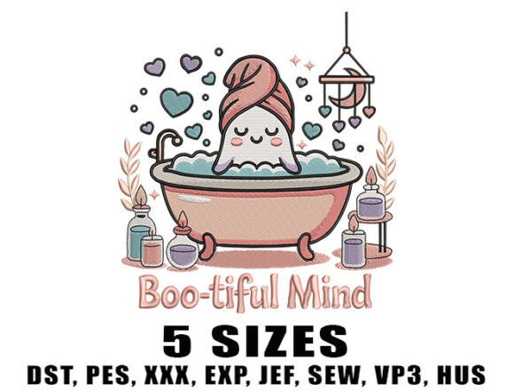 Bathroom Ghost Embroidery Design Review