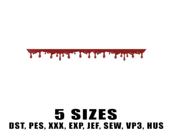 Blood Drips Embroidery Design: A Craft Fair Review