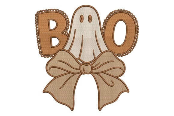 Boo Ghost Bow Embroidery: A Cute Halloween Gift Review