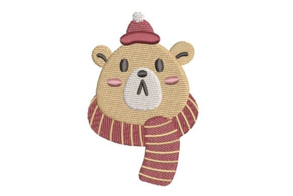 Cute Christmas Bear Embroidery Design Review