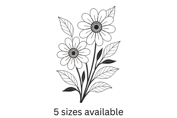 Daisy Outline Embroidery Design Review