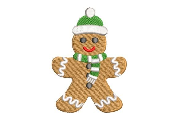 Festive Gingerbread Man Embroidery Review