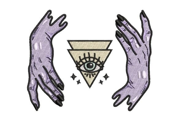 Mystical Hands Eye Embroidery Review