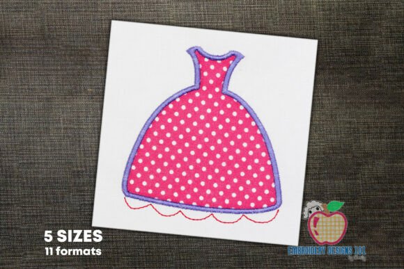 Pink Princess Dress Applique: Seller Review