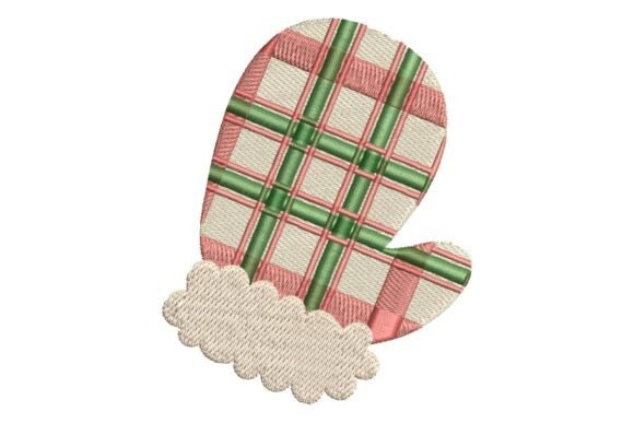 Plaid Christmas Mitten Design Review