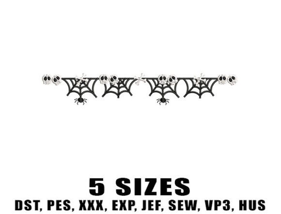 Review: Creepy Skull Embroidery Designs for Merch