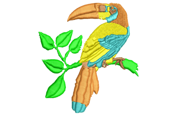 Review: Elegant Bird Embroidery Design for Boutique Sweatshirts