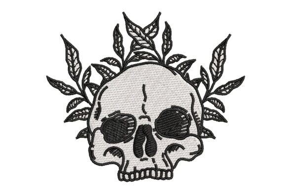 Review: Floral Skull with Leaf Crown Design