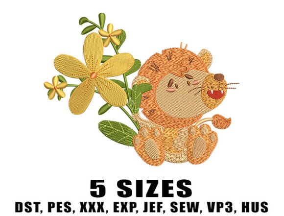 Review: Happy Baby Lion Embroidery Design