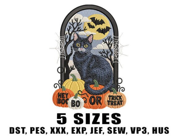 Review: Hey Boo Halloween Embroidery Design
