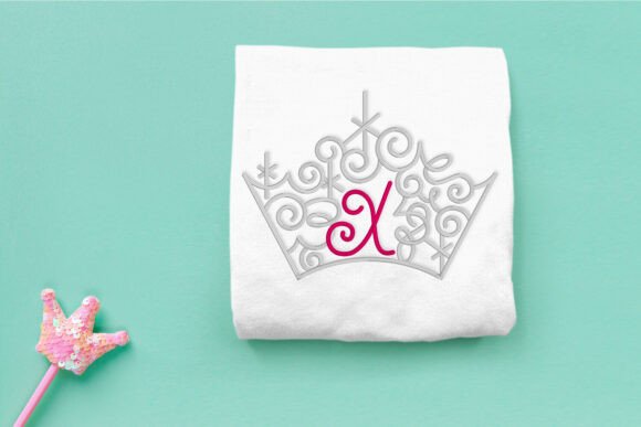 Review: Magical Tiara with Letter X Embroidery