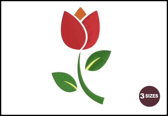 Review: Simple Tulip Flower Embroidery for Craft Fairs
