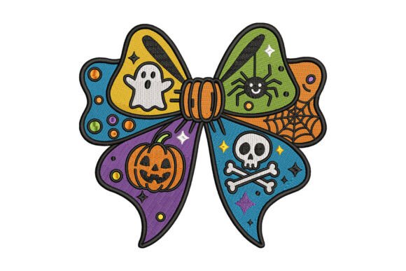 Review: Spooky Halloween Bow Embroidery Design