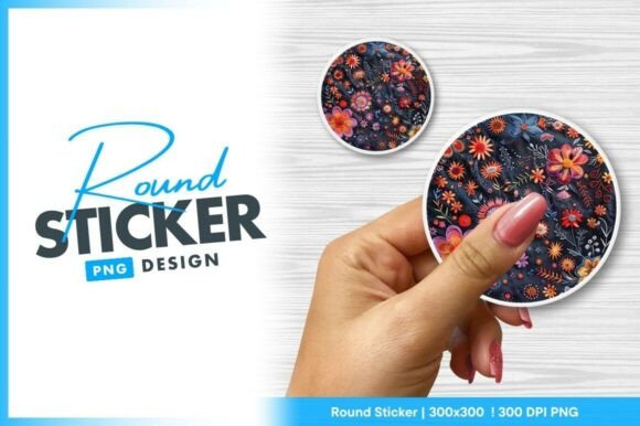 Reviewing Colorful Floral Embroidery on Dark PNG