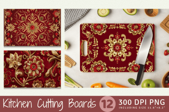 Reviewing Red Gold Embroidery Cutting Boards Sub for Sweatshirts
