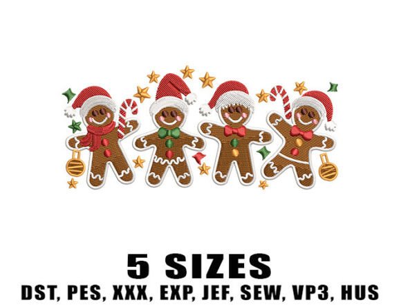 Reviewing the Christmas Cookie Embroidery Design