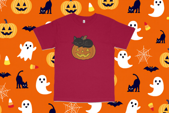 Reviewing the Pumpkin Cat Halloween Design