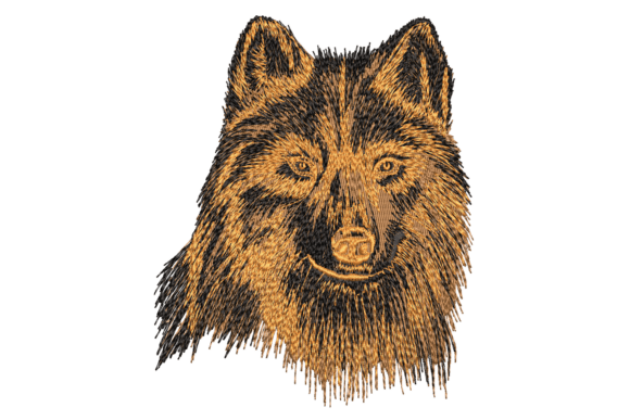 Reviewing the Wolf Face Embroidery Design for Craft Fairs